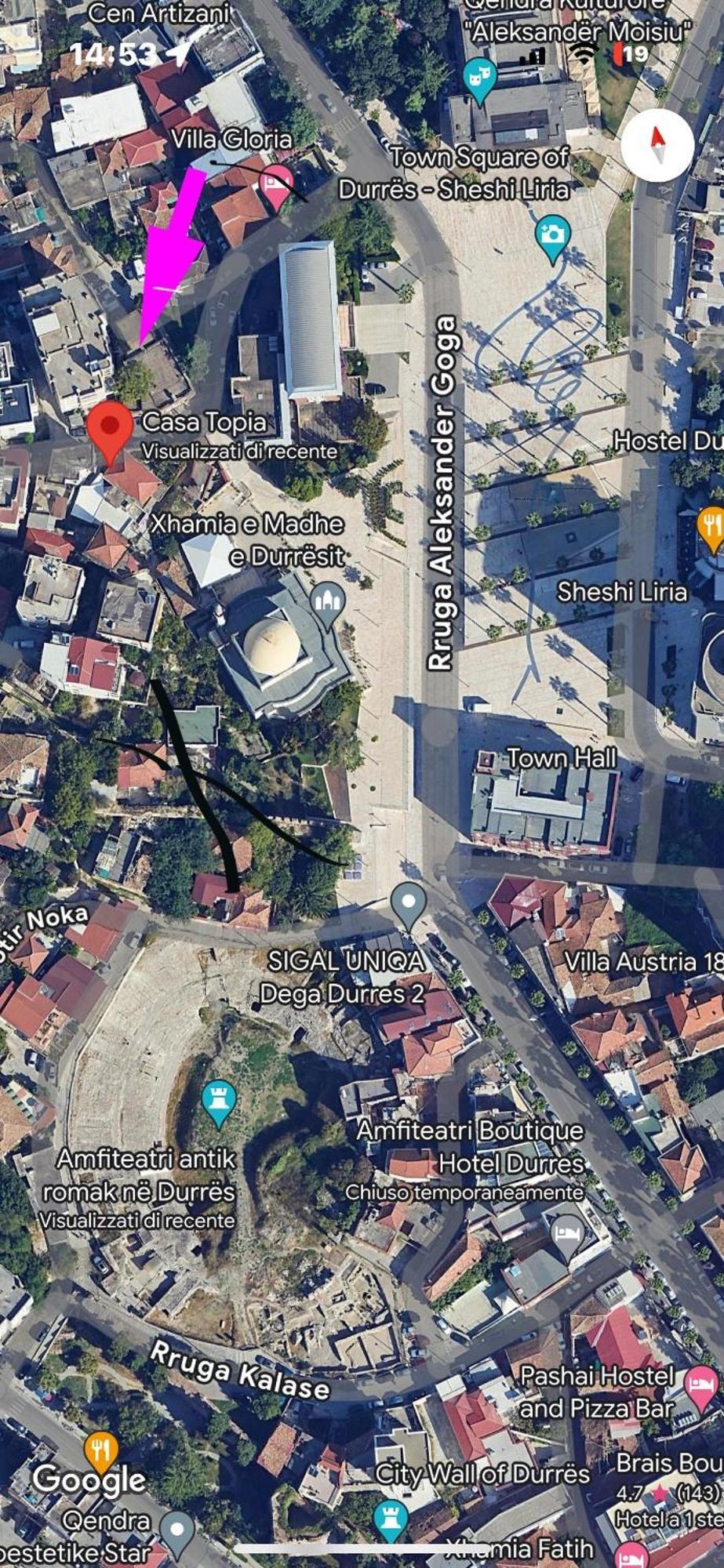 Casa Topia Durrës Exteriér fotografie